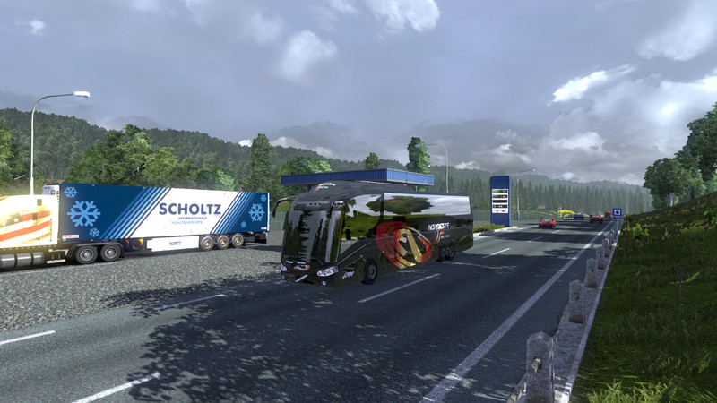 Download Mod Skin Bus Euro Truck Simulator 2 Versi 1.2.5